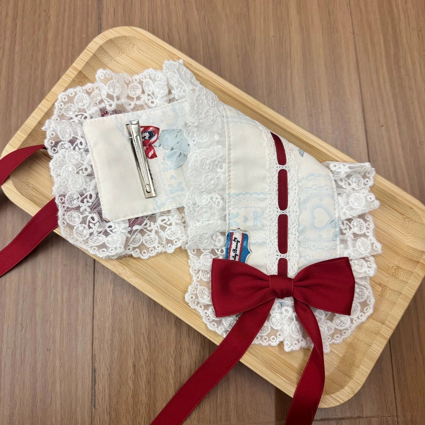 Sweet Lolita dress lining detail cotton interior breathable comfort wearing experience