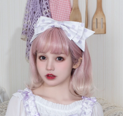 Sweet lolita headdress KC accessory color coordination styling tips