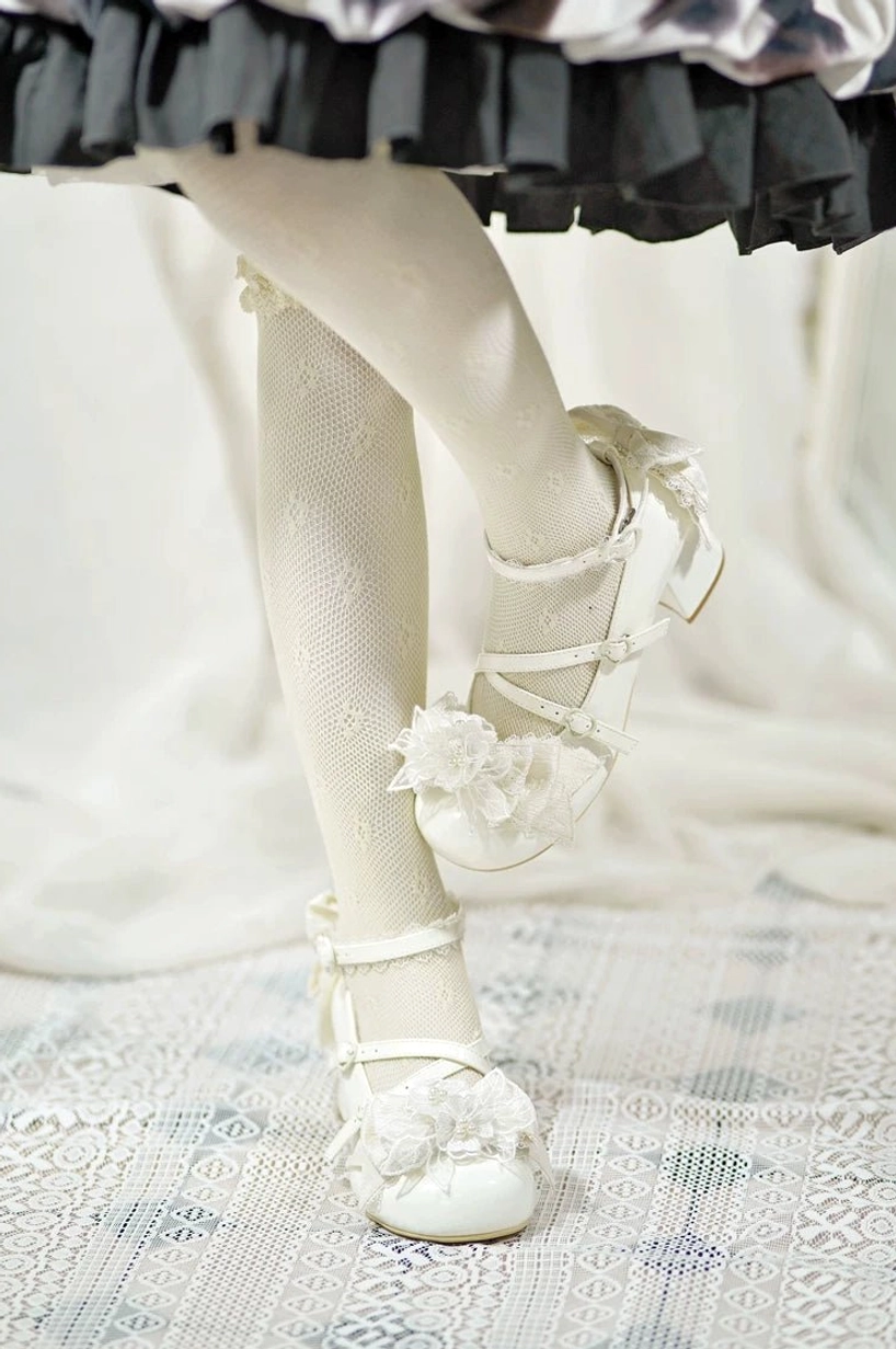 Sweet Lolita wedding heels why Lolita community chooses these shoes demonstrating aesthetic principles romantic femininity detail orientation and authentic subculture respect