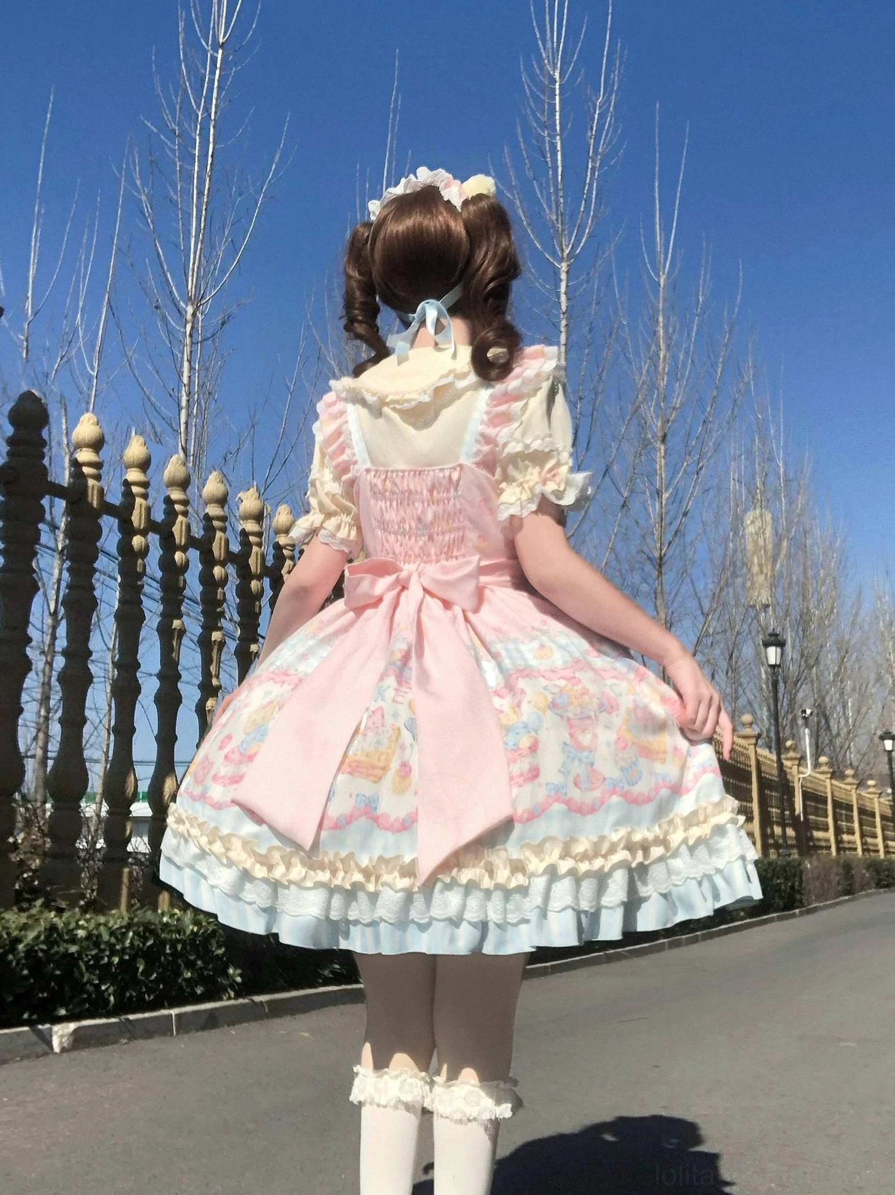 Sweet lolita jsk dress care instructions washing drying storage maintenance guide