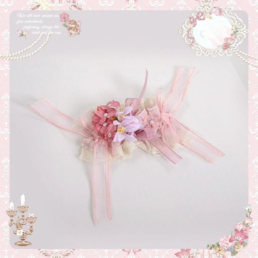 Sweet lolita JSK dress hanamaru headpiece hair accessory matching coordination option separate purchase available