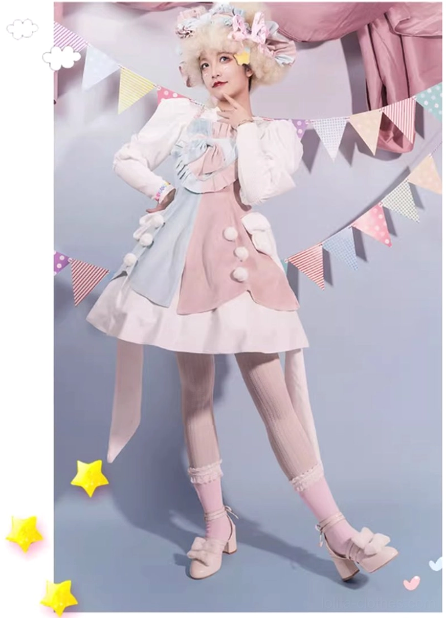 Sweet lolita JSK red velvet premium fabric luxury feel authentic craftsmanship quality detail