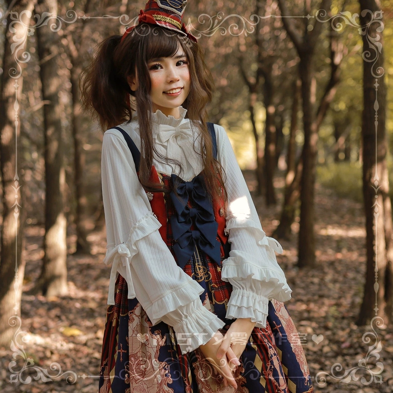 Sweet lolita knit inner top polyester cotton spandex blend durable breathable comfortable wear