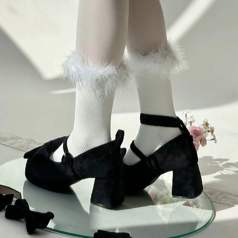 Sweet lolita mary jane chunky heel shoes care maintenance storage guide dust bag shoe tree essentials