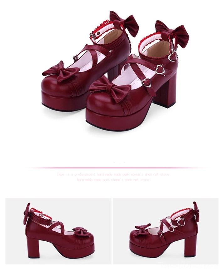 Sweet lolita platform heels shoes made-to-order custom crafting process pre-order notice information