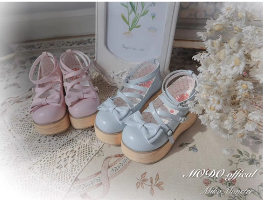 Sweet lolita platform Mary Jane shoes comfort features padded insole and supportive arch design