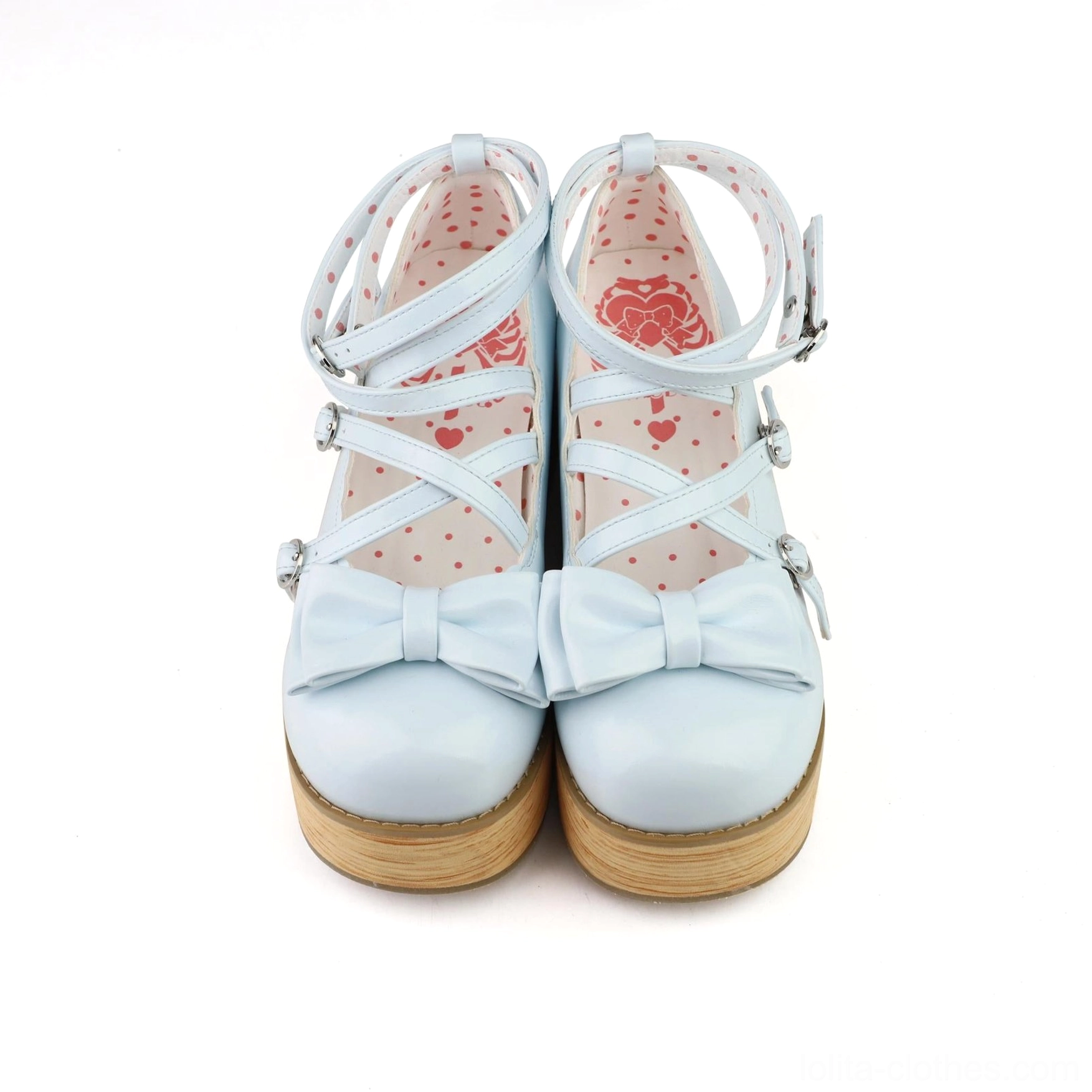 Sweet lolita platform shoes packaging unboxing presentation shoe trees dust bag protective storage box brand packaging detail care instructions included