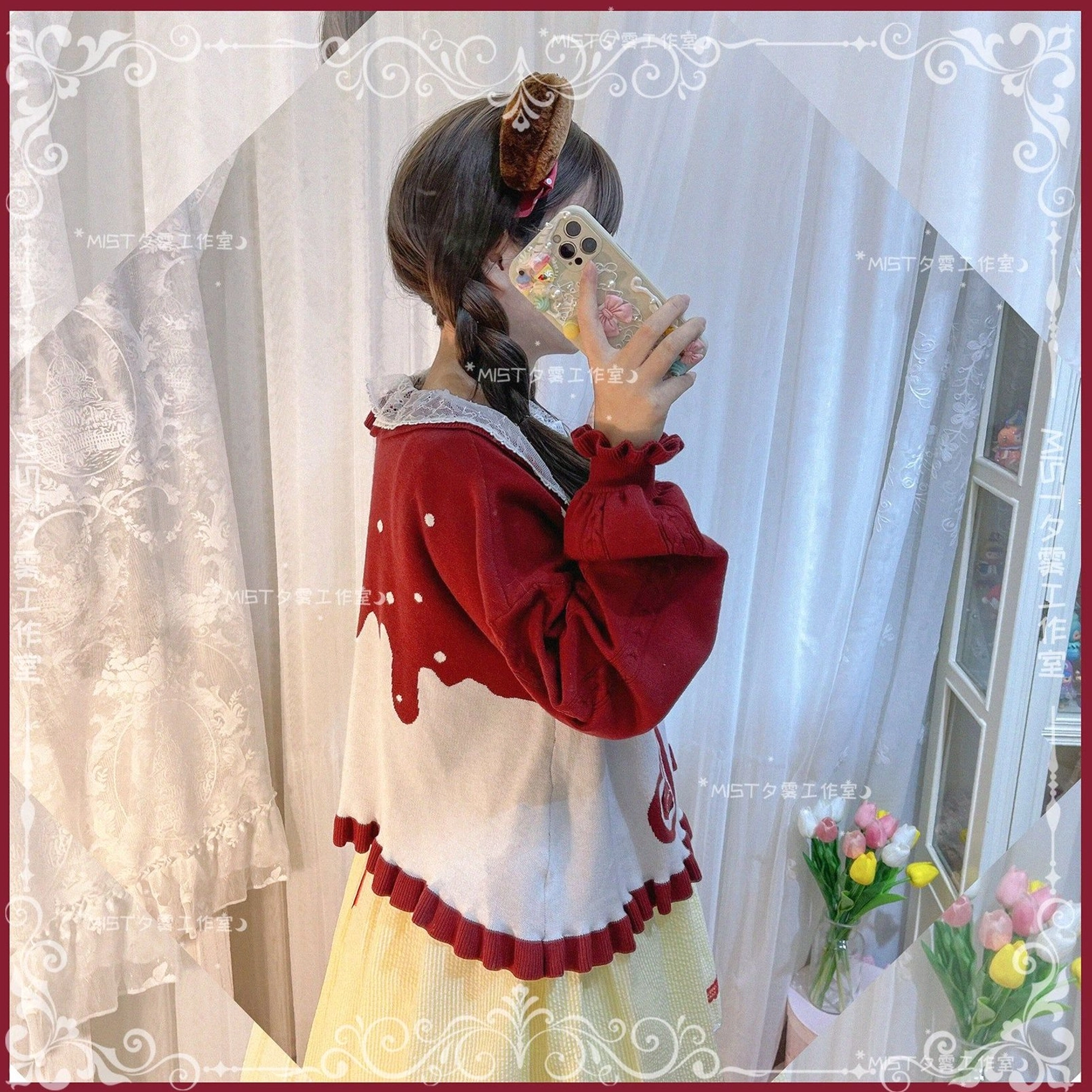 Sweet Lolita puff sleeve cardigan coat international shipping availability worldwide delivery