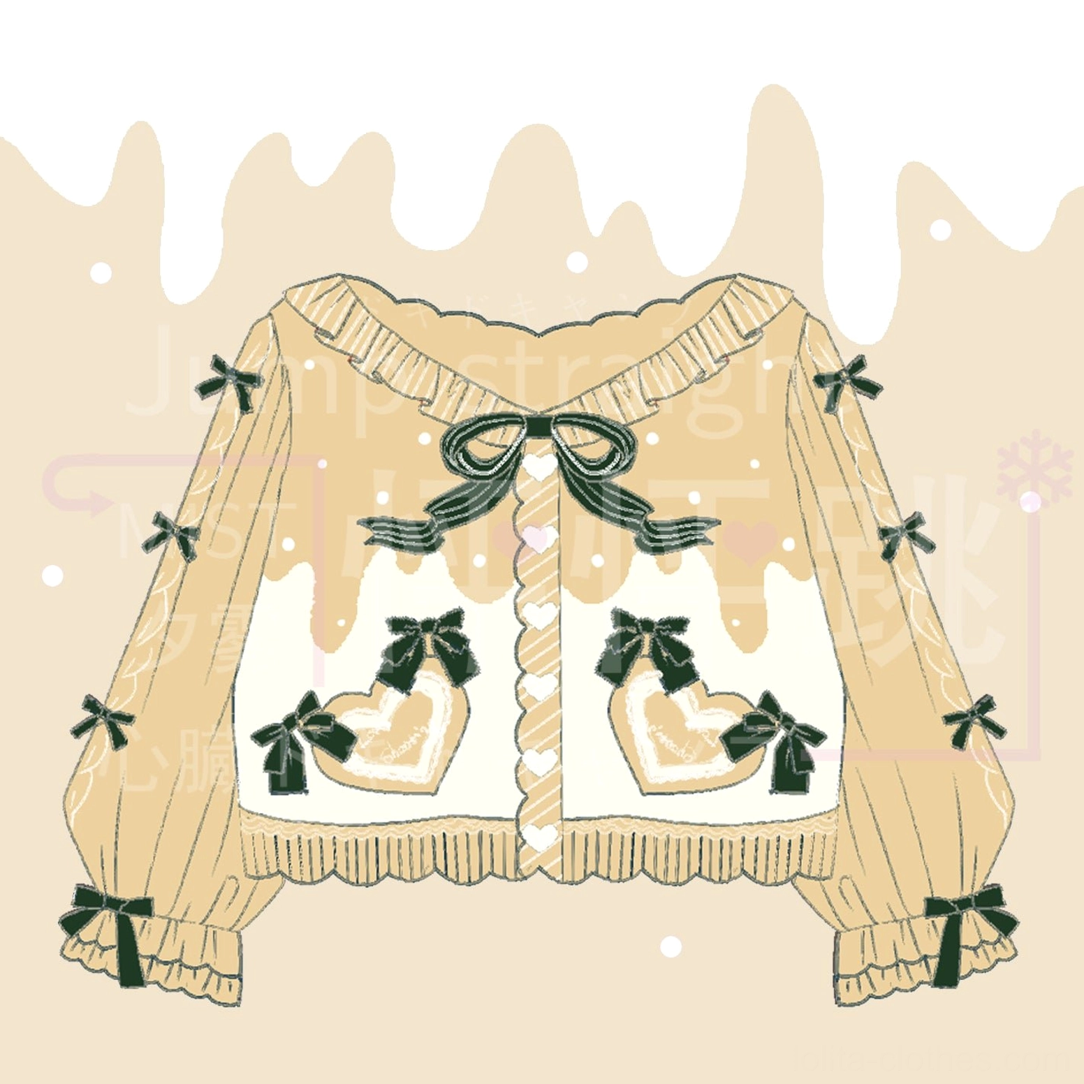 Sweet Lolita puff sleeve cardigan coat social responsibility brand values mission statement