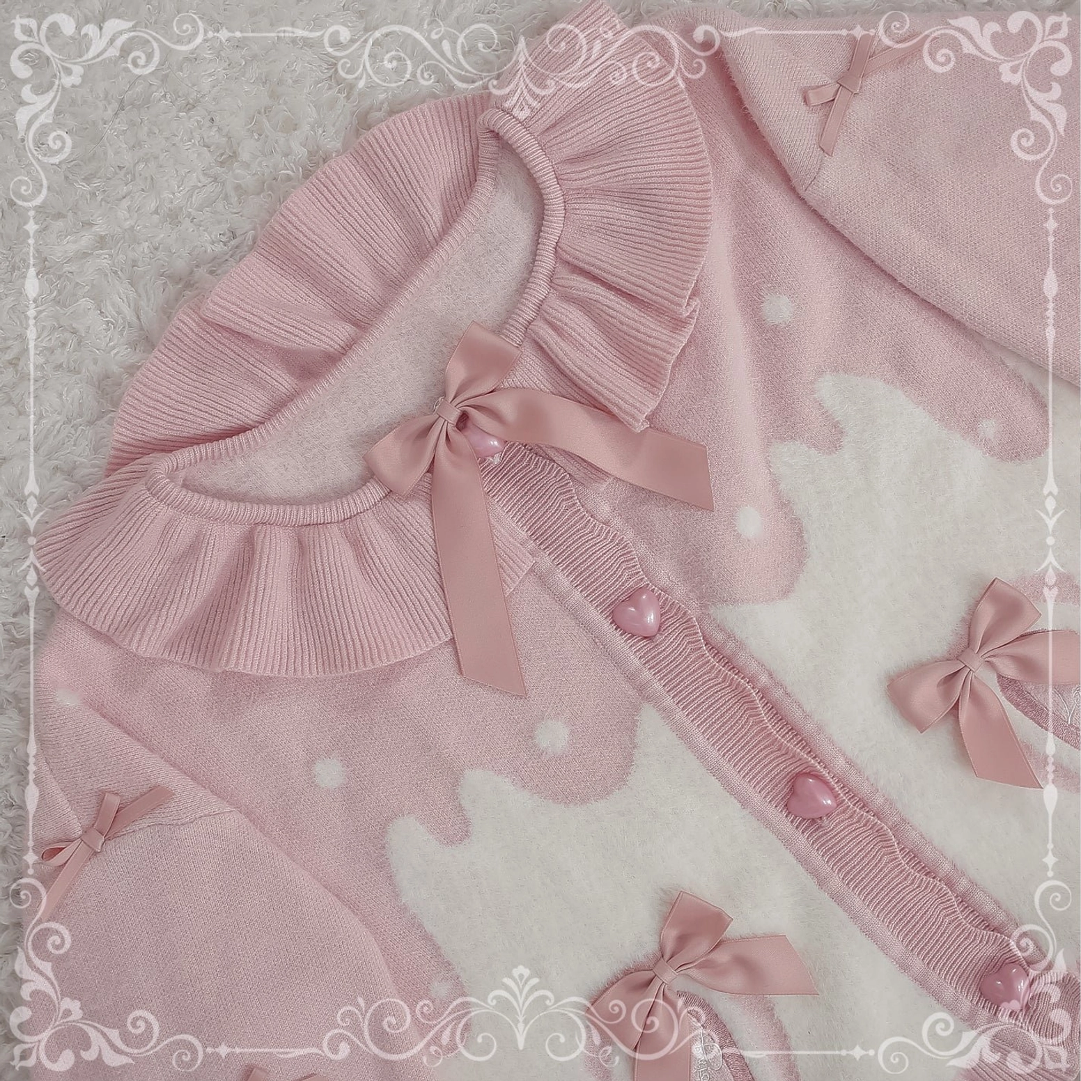 Sweet Lolita puff sleeve cardigan coat warranty guarantee return policy information