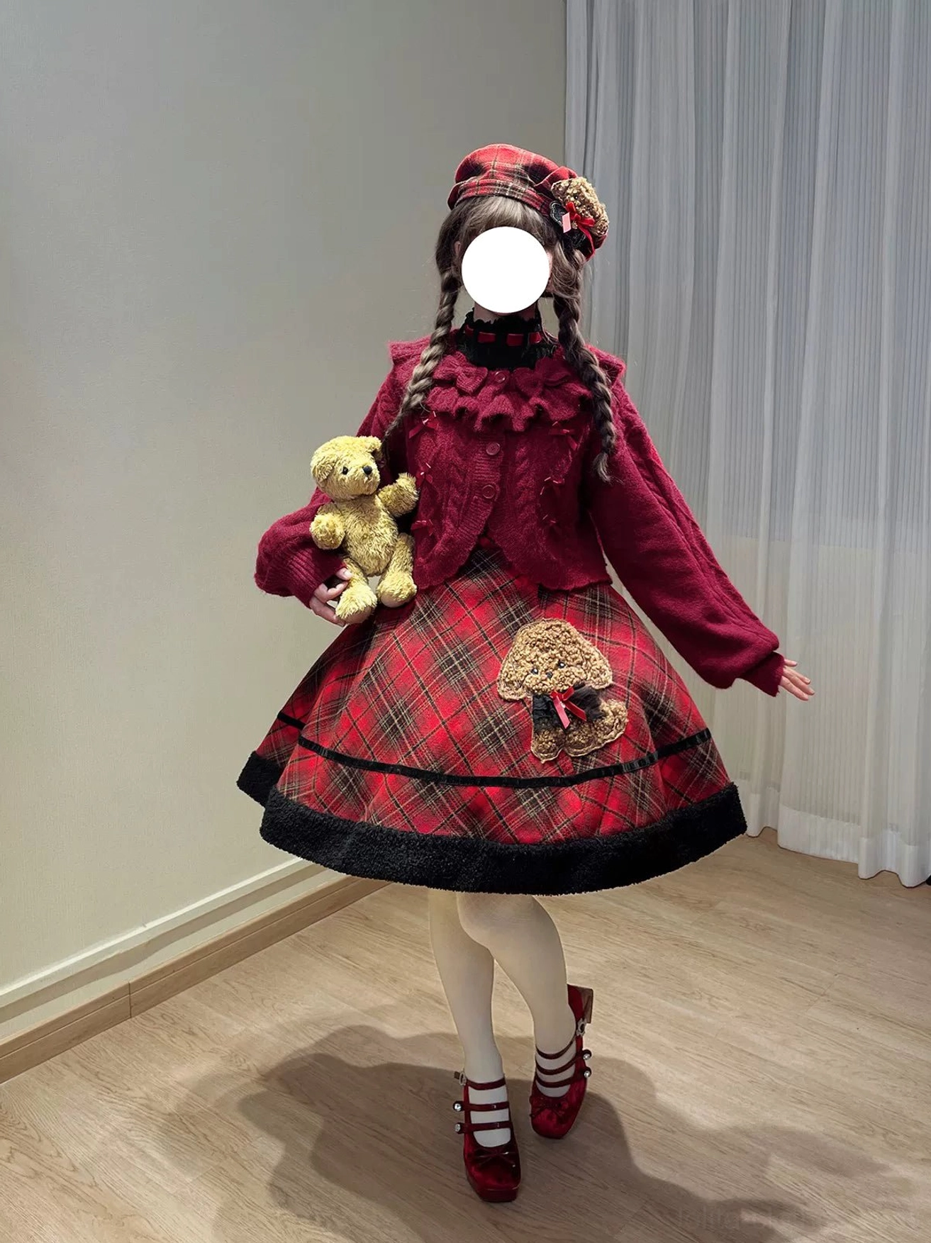 Sweet Lolita Ruffle Cardigan Fabric Care Instructions Washing Drying Maintenance Guide Product Details