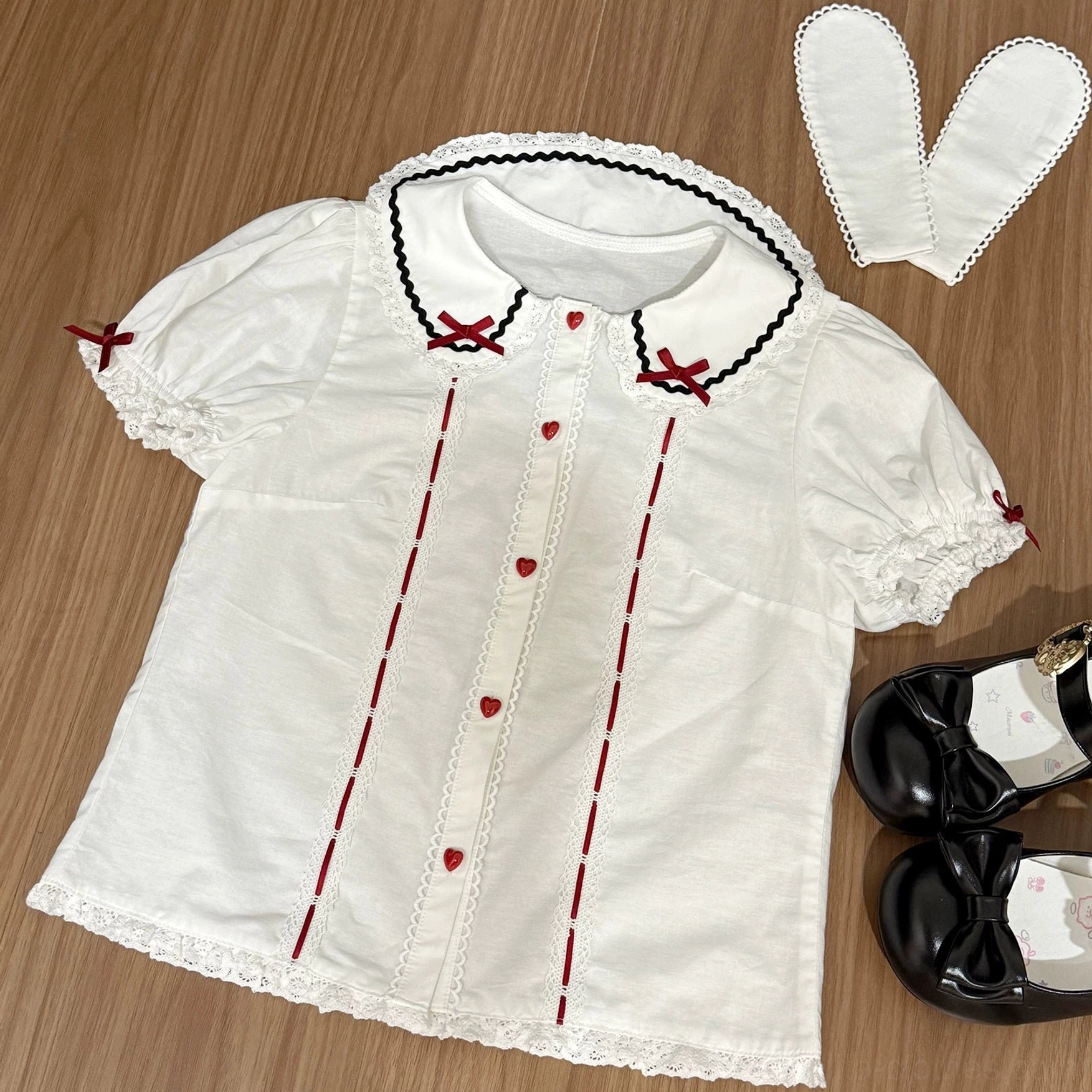 Sweet Lolita Salopette dress model fit tall frame size reference styling options