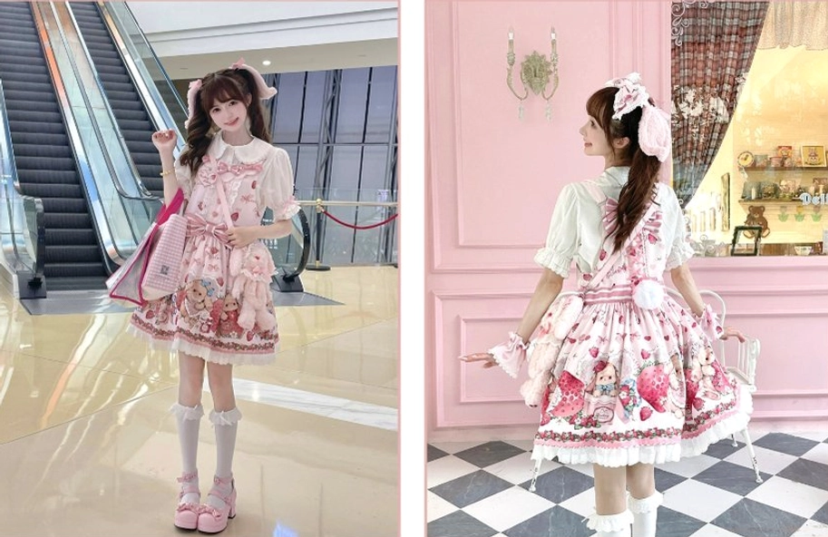 Sweet lolita salopette JSK dress care and maintenance instruction details for longevity and preservation