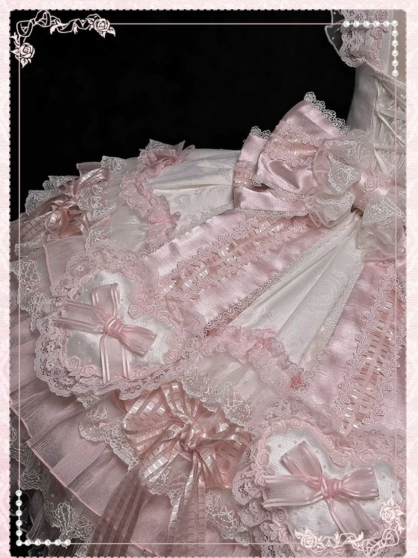 Sweet lolita wedding JSK dress alternative bride non-traditional wedding attire