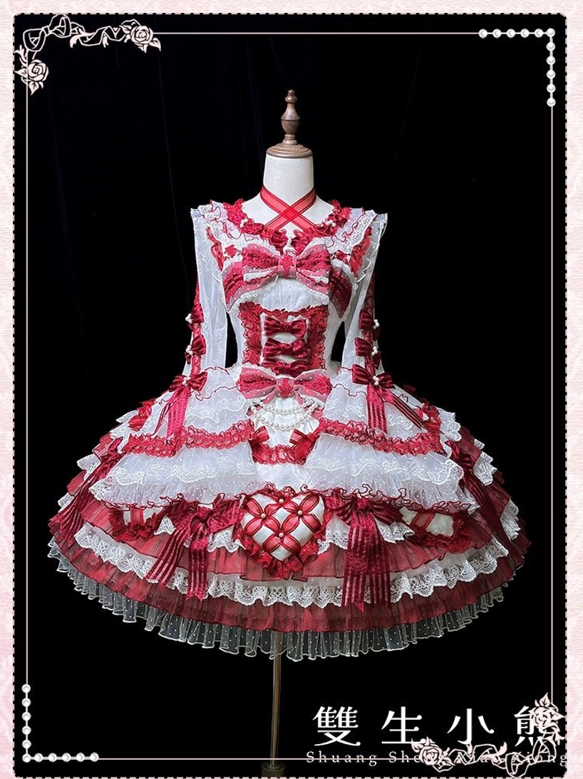 Sweet lolita wedding JSK dress pre-order production timeline six month processing