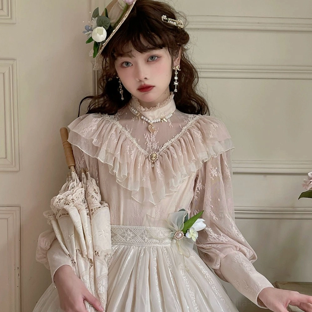 Tulip classic lolita short sleeve dress community connection lolita subculture values shared aesthetic appreciation gathering events