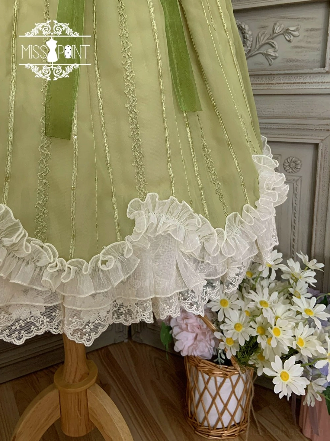 Tulip lolita OP dress seam reinforcement durability stress point reinforced stitching wear guarantee longevity structural integrity
