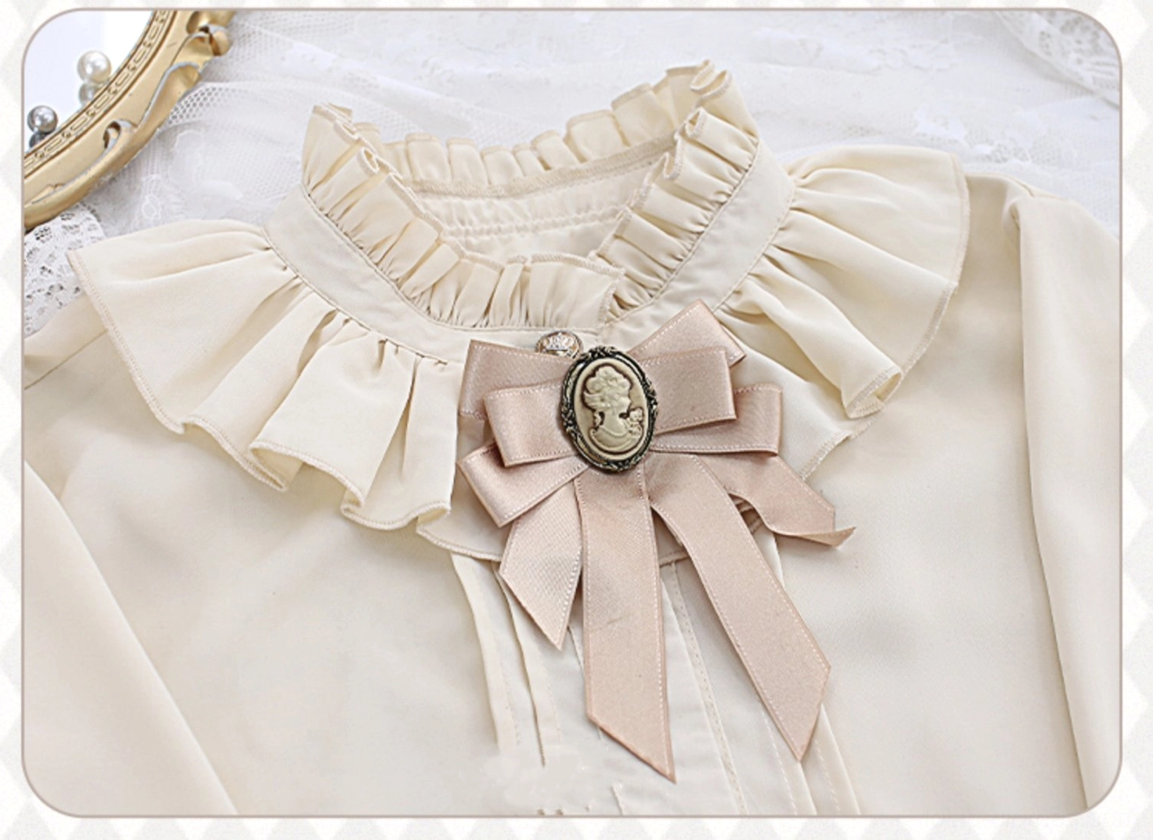 Festival and event styling of violin preppy Lolita salopette with full accessory complement and coordinating pieces
