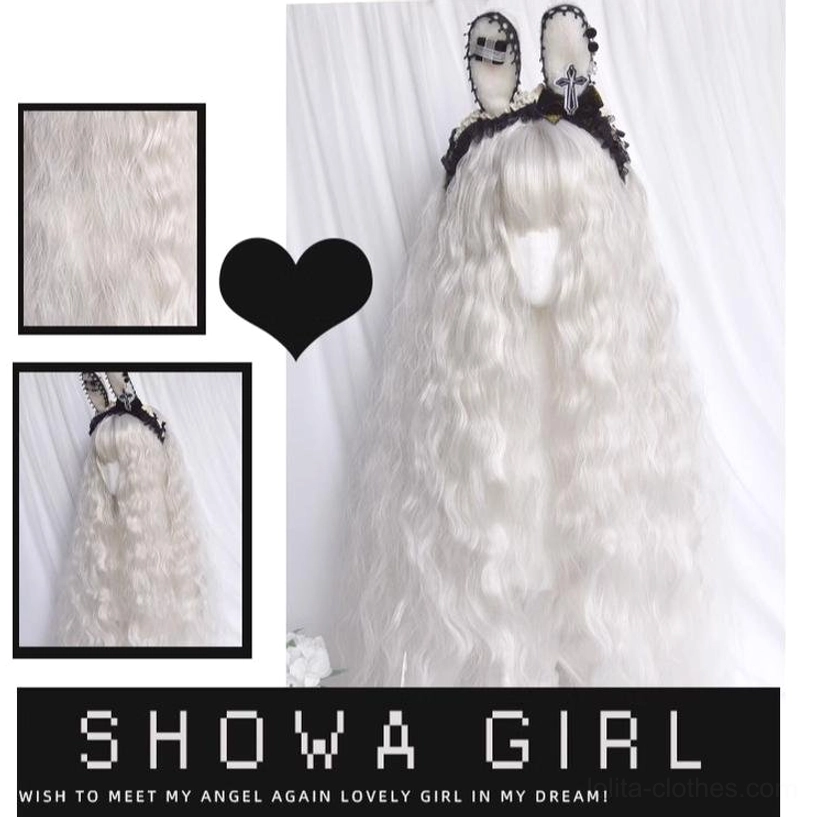 Waltz lolita long curly wig coordinate styling ideas lolita outfit suggestions