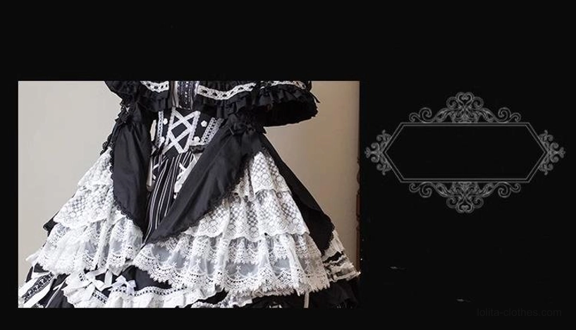 Pure white cotton princess sleeves complement lolita cape bonnet accessory coordinate bundle