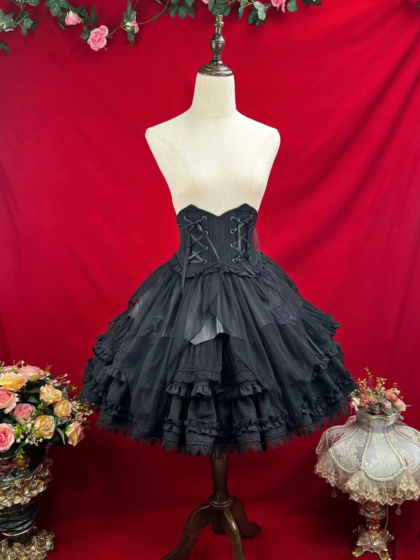 White gothic lolita princess dress occasion styling showing appropriate wear for tea parties conventions photoshoots and alternative fashion events