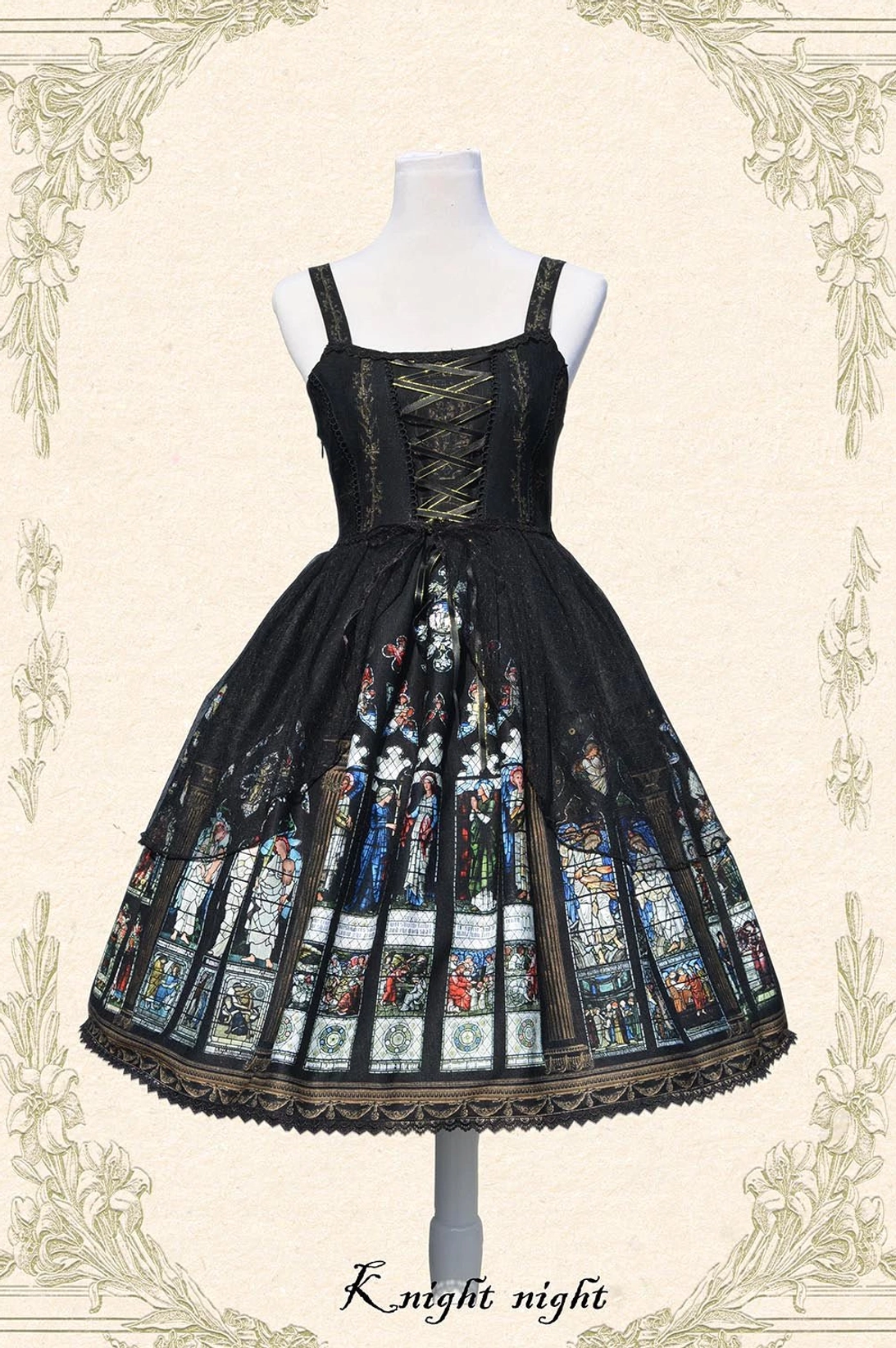White Saint Priest Lolita JSK with accessories pairing suggestions, coordination ideas, headwear compatibility, complete lolita outfit styling examples
