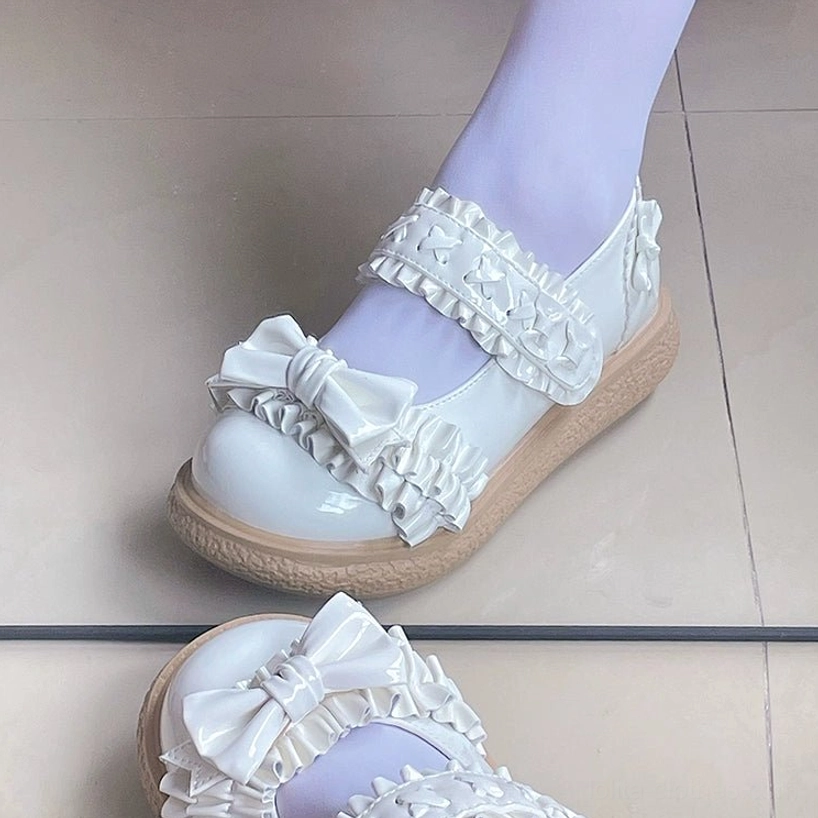 Wine red Lolita shoes in formal coordinate photography featuring sophisticated styling, elegant accessories and refined traditional Lolita aesthetic presentation