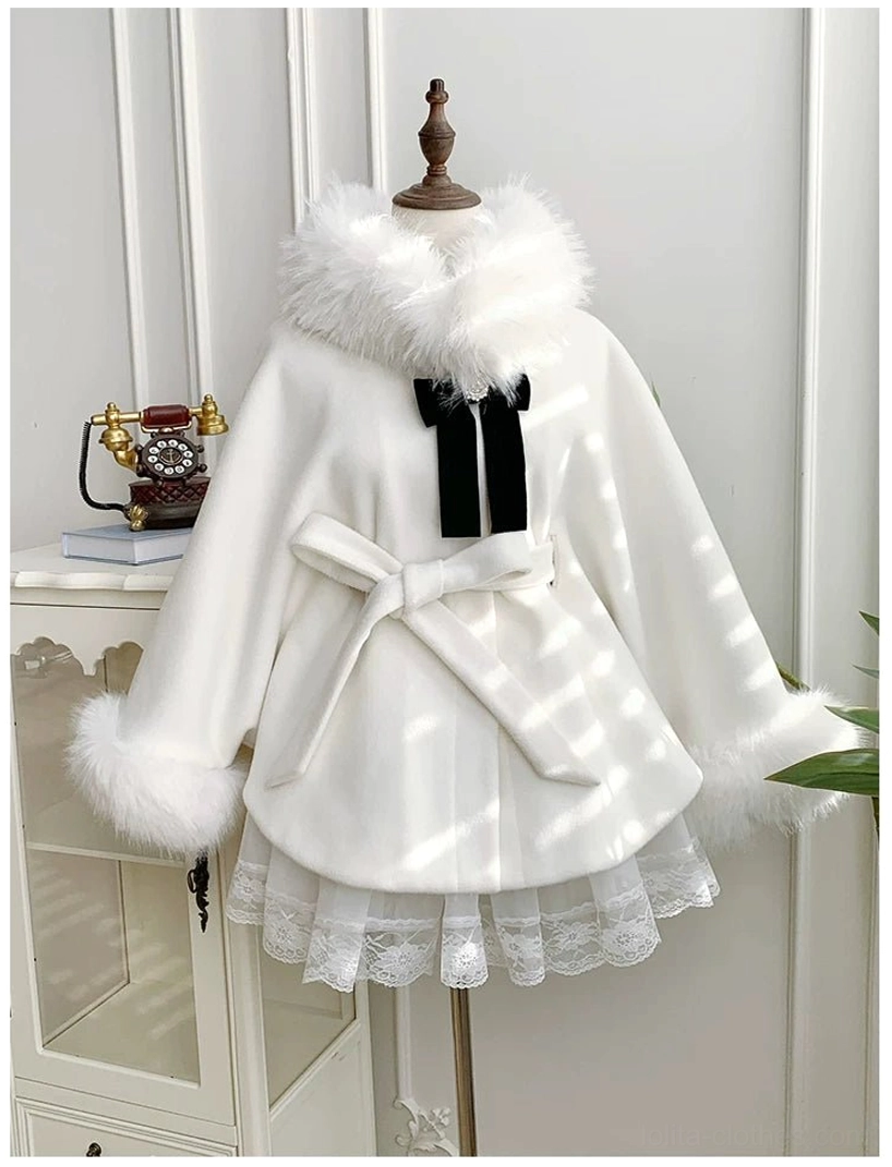 Winter Island Memory lolita OP dress sleeves detail long sleeve elegant length premium lace construction refined lolita aesthetic