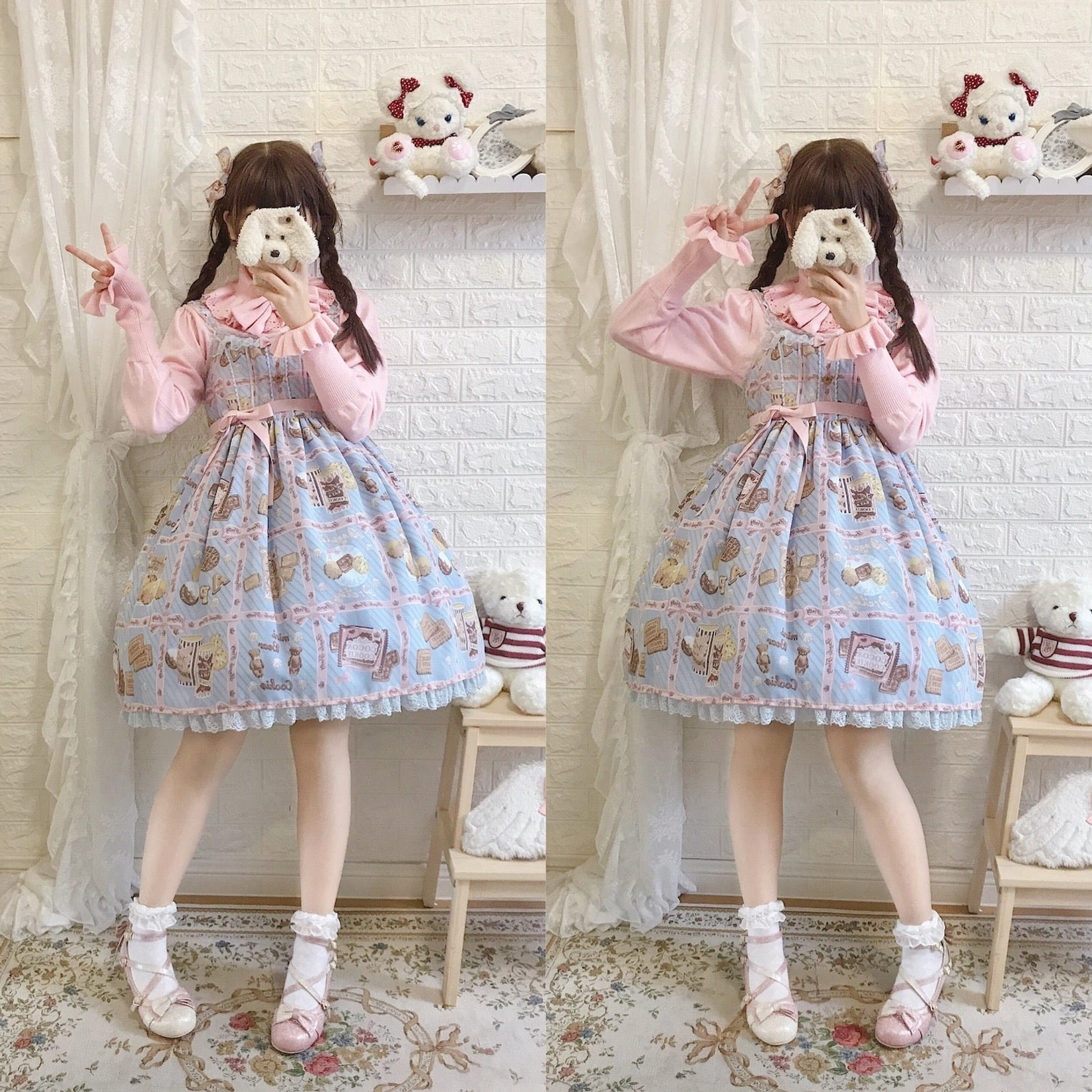 Wool lolita sweater fit guide body measurements how to wear layering recommendations