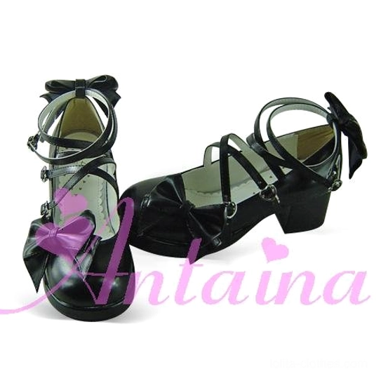 Yulan matte sweet Lolita Mary Jane platform shoe with romantic ethereal styling perfect for dreamy fairy-tale-inspired Lolita coordinates